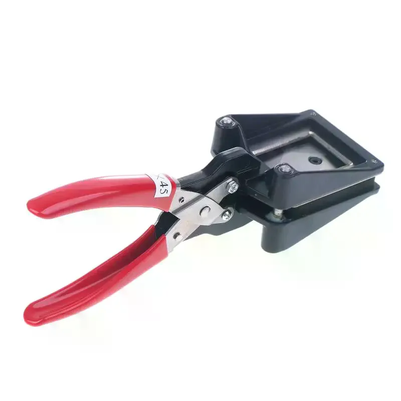 Flexible 35x45mm Handheld Passport Photo Trimmer, Photo ID Die Cutter Paper Punch Tool for Home Office