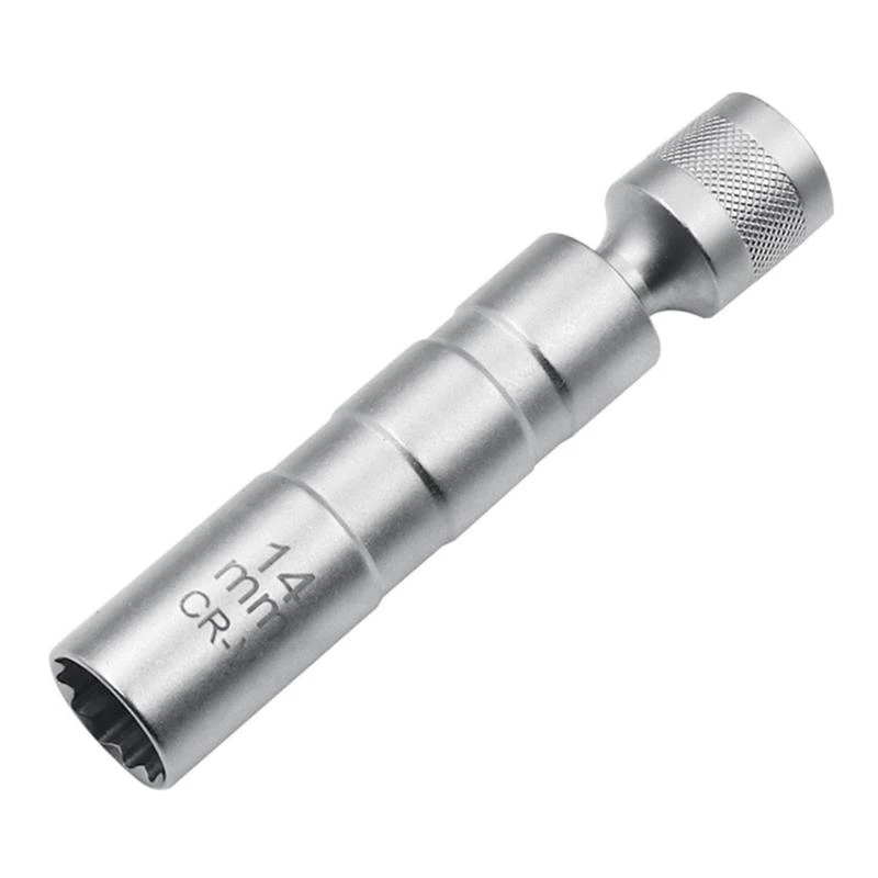 

JU64 14mm Thin Wall for Socket 3/8-Inch Drive 12-Point for Socket Chrome Vanadium Steel