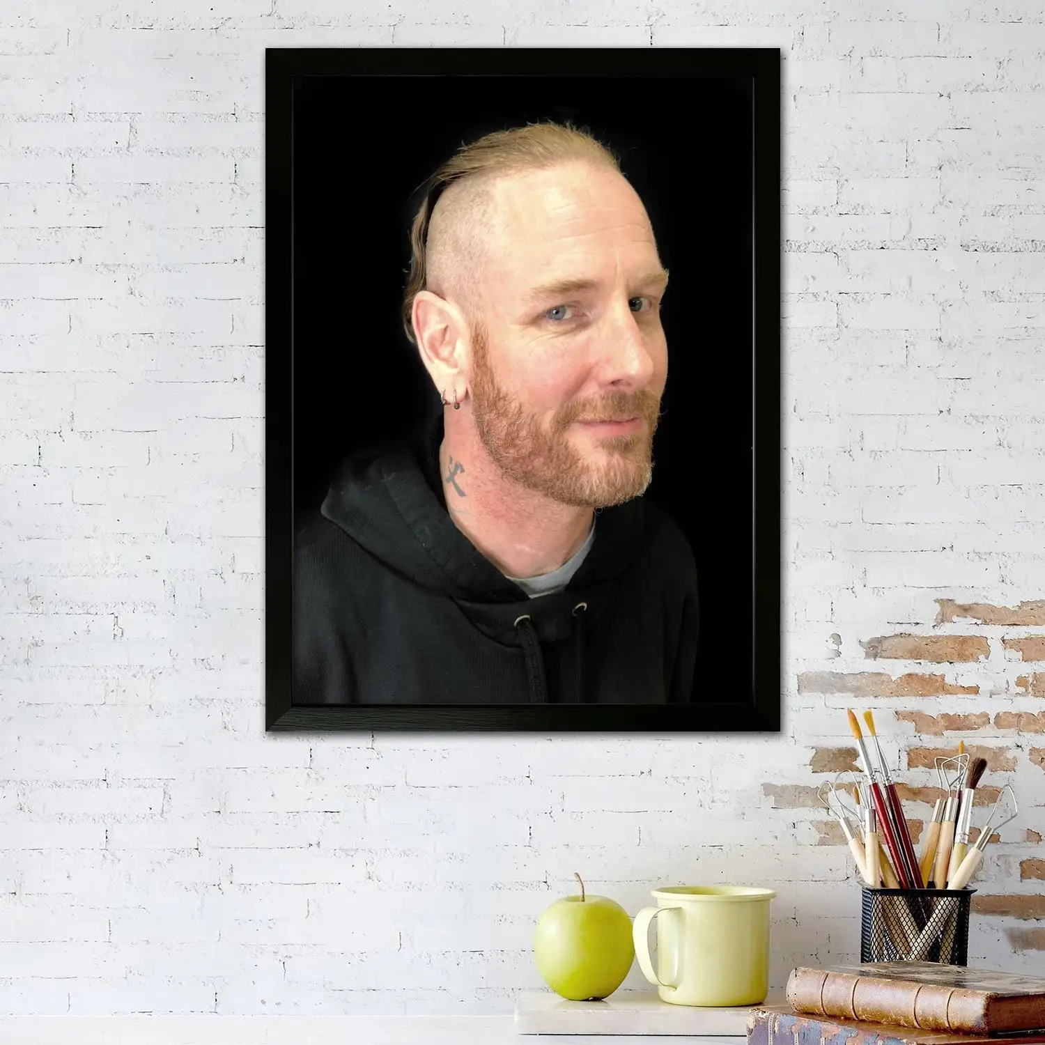 Corey Taylor Canvas Art Poster, Wall Art, Picture Print, Modern Family, Bedroom Decor, Posters,Decorative painting