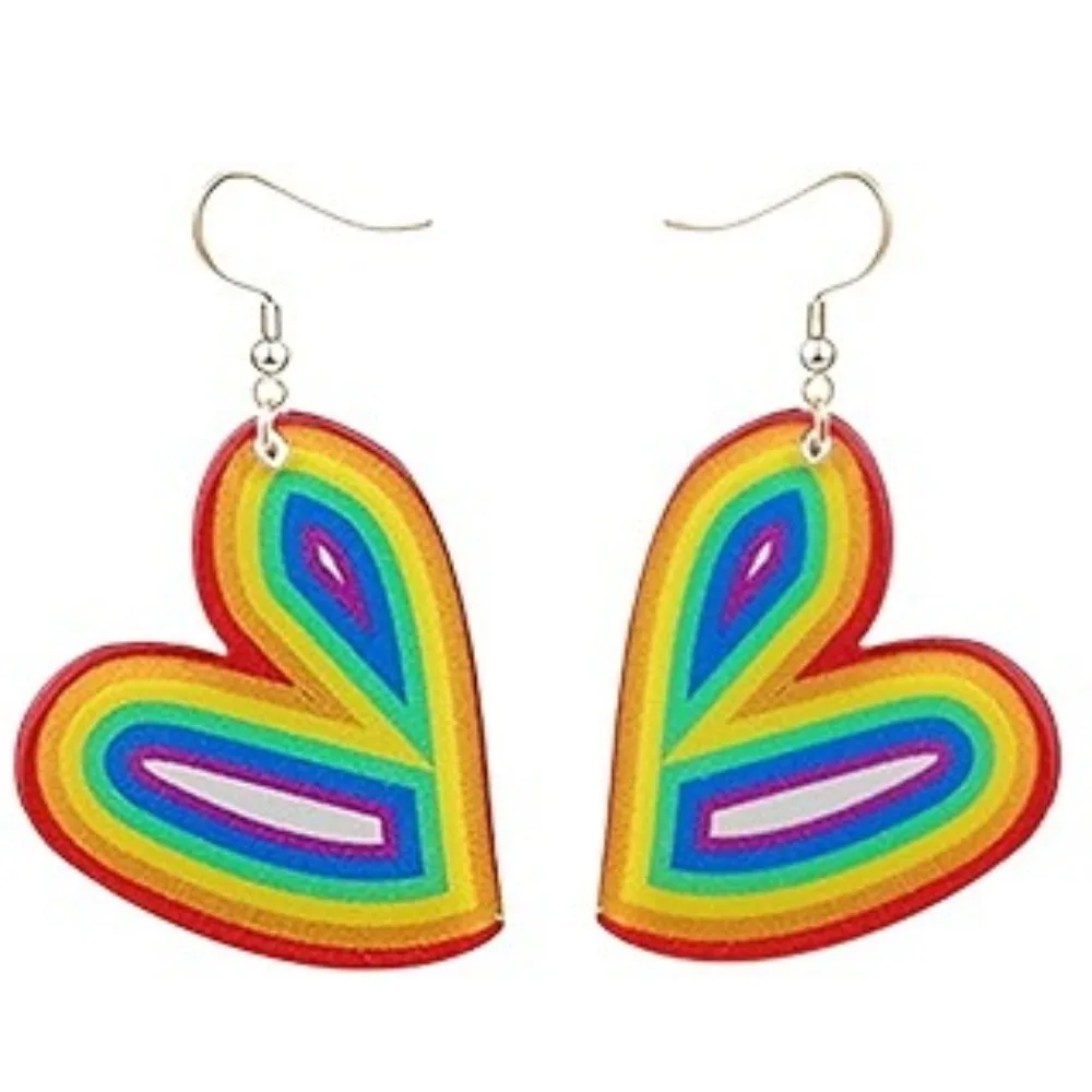 Pride Party Dress Up Rainbow Rose Ribbon Headbands Love Earrings Colorful Skirts Gloves Leg Hoods and Other Accessories