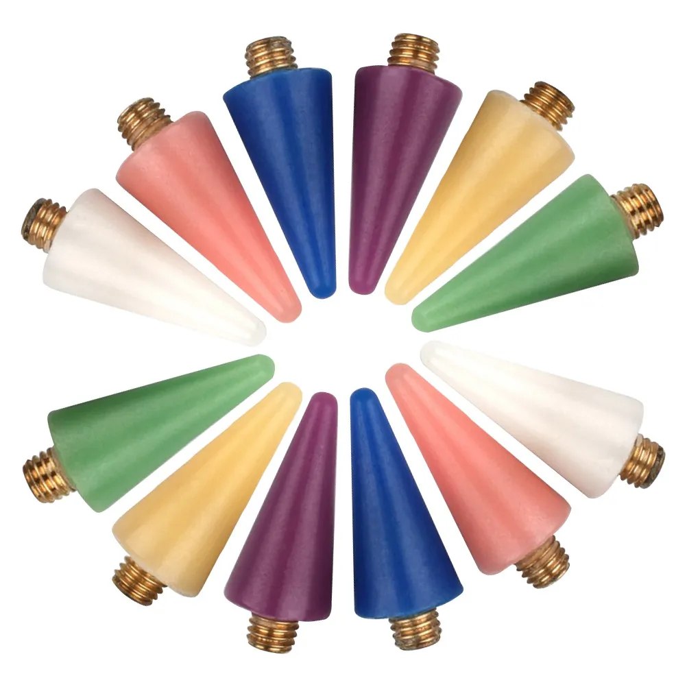 

12Pcs Nail Rhinestones Picker Replacement Tips Point Drill Pen Heads for Gems Jewelry Art Design Tool Nail Pen Wax