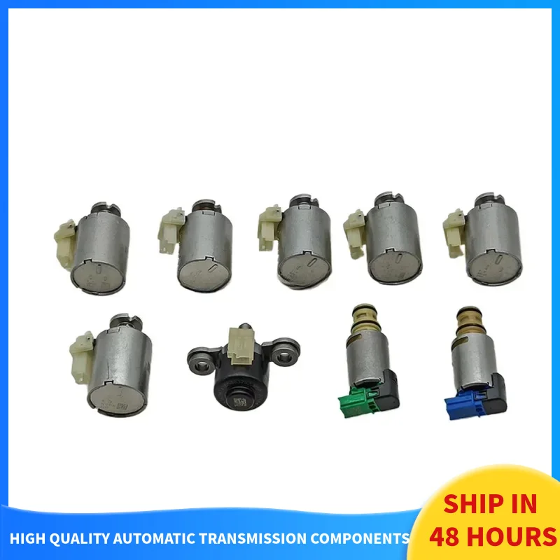 

8 Speed 9PCS A KIT 8F35 Solenoid Kit OEM 8F35-0005-OEMAutomatic Transmission New And Oe For Ford Lincoln Auto parts