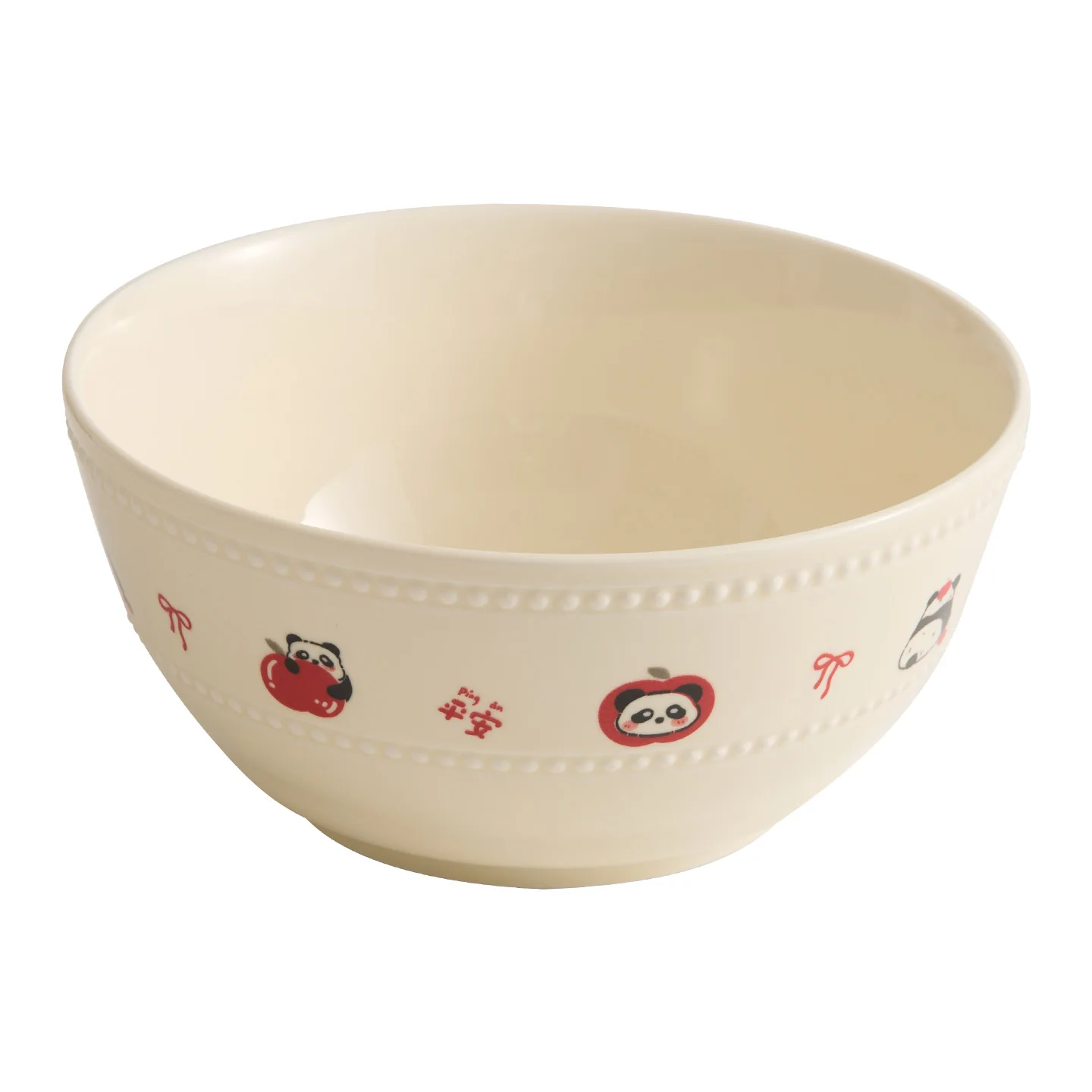 

Household large bowl noodle bowl cute high-value ceramic tableware fruit salad ramen bowl