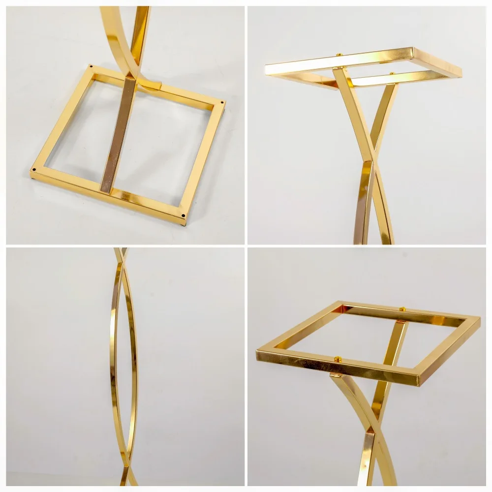 2 Stück Blumenständer aus Metall, 31 Zoll, Hochzeitstisch-Mittelstück, Blumenständer für Veranstaltungen, Partys und Heimdekoration – Detail 6