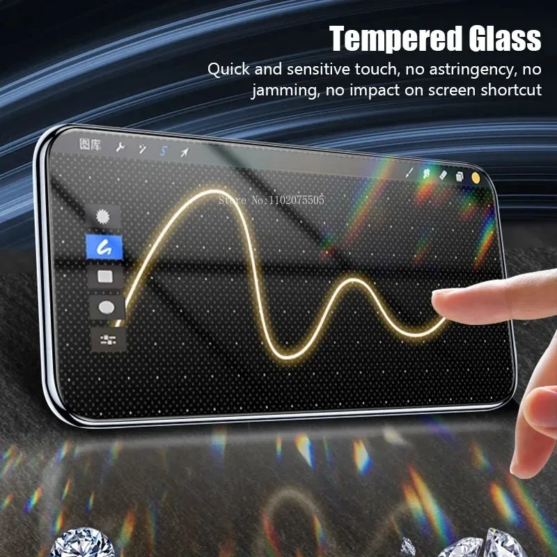 5PCS Tempered Glass for Redmi Note 13 12 11 10 9 8 7 Pro Plus 5G 12S 11S 10S 9S Protective Glass for Redmi 12C 10C 9C 9T 9A 9AT view 4