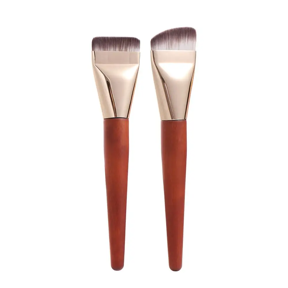 Make Up Tools Ultra Thin Foundation Brush Soft Smooth Flat Contour Brush Multifunction Bevel Design Makeup Brushes Women