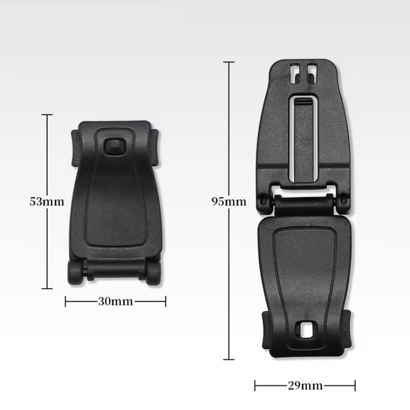 MOLLE Webbing Clip, Tactical Strap Attachment Buckle, Multipurpose Gear Organizer Fastener for Backpack, Bag, Outdoor Equipment