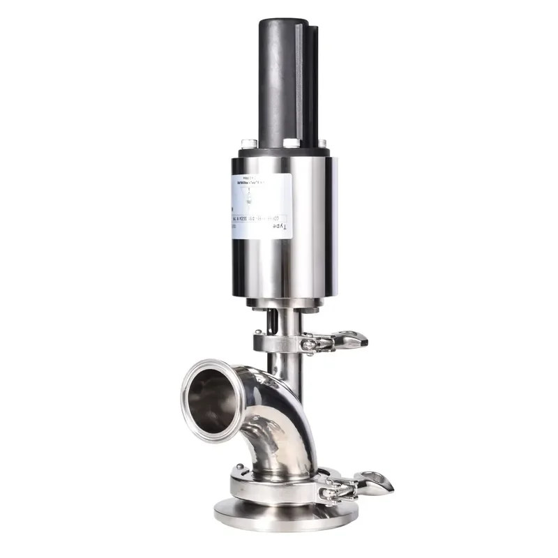 Stainless Steel SS304 SS316L Sanitary Pneumatic tank Bottom Valve