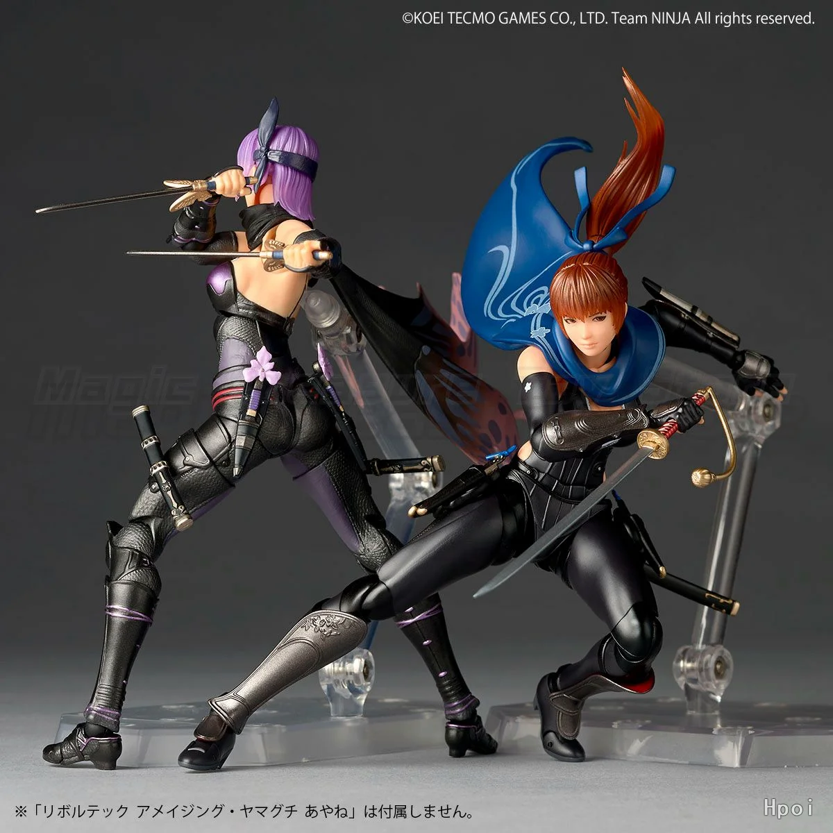 【Preventa】Original KAIYODO Revoltech increíble YAMAGUCHI Ninja Gaiden 3 Razor's Edge Kasumi figura de acción colección de juguetes