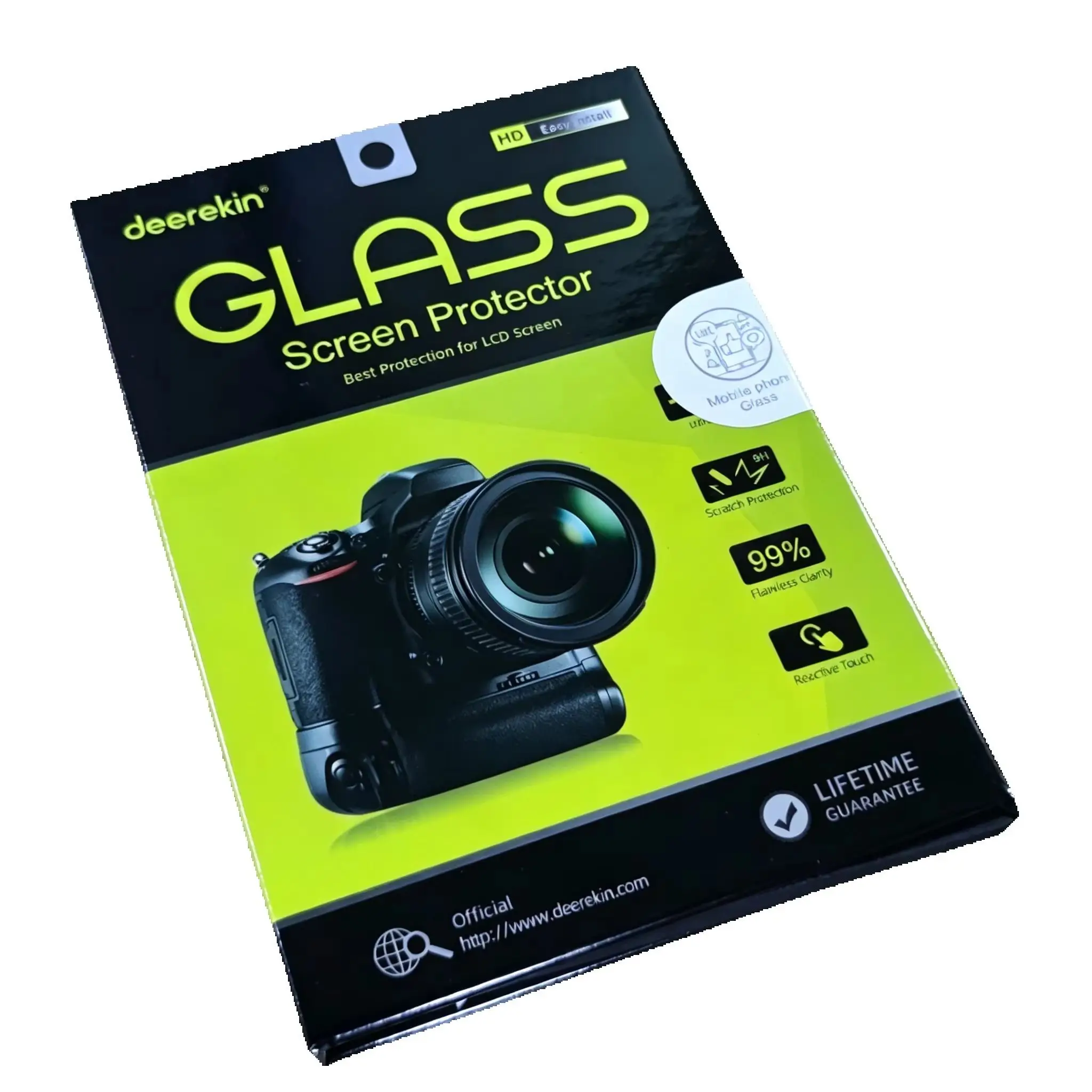 2Pcs Tempered Glass Protective Film For Canon EOS R/Ra/RP/R3/R5/R5C/R6 Mark II/R7/R8/R10/R50 Camera Display Scratch Resistant