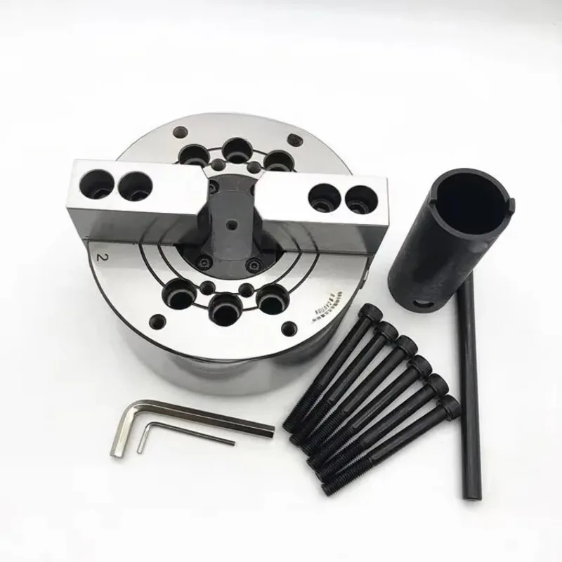 12 Inch KY12-2/3/4 High-Precision Solid Pneumatic Chuck for Mechanical CNC Lathes Standard High-Speed 2/3/4 Jaw Chuck