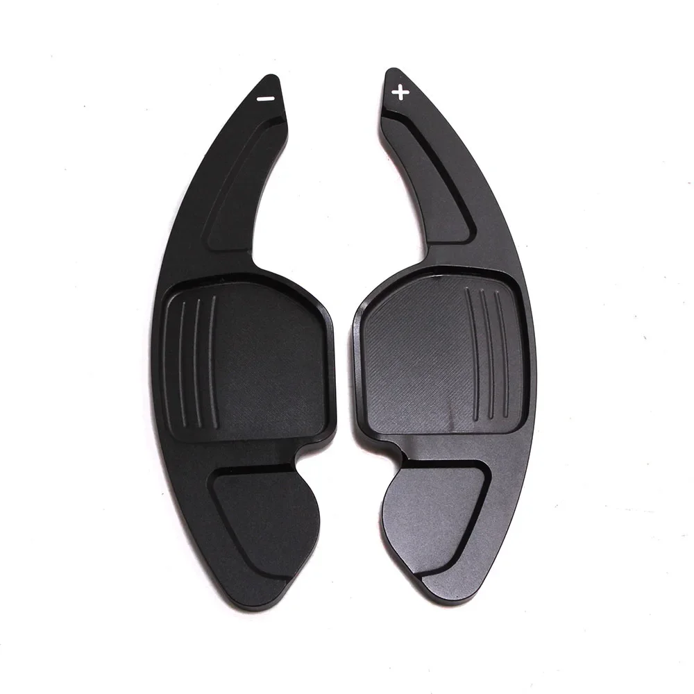 2pc Aluminum Shifter Paddle Steering Wheel Extension Shift DSG Stickers For Seat Alhambra /Ateca /Leon FR/ Leon /Leon 4 5F Cupra