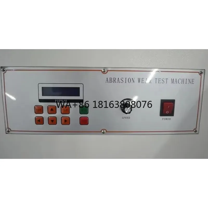 ASTM D6770 Hex Bar Webbing Abrasion Testing Machine Safety Belt and Webbing Testing Abrasion Resistance of Textile Webbing