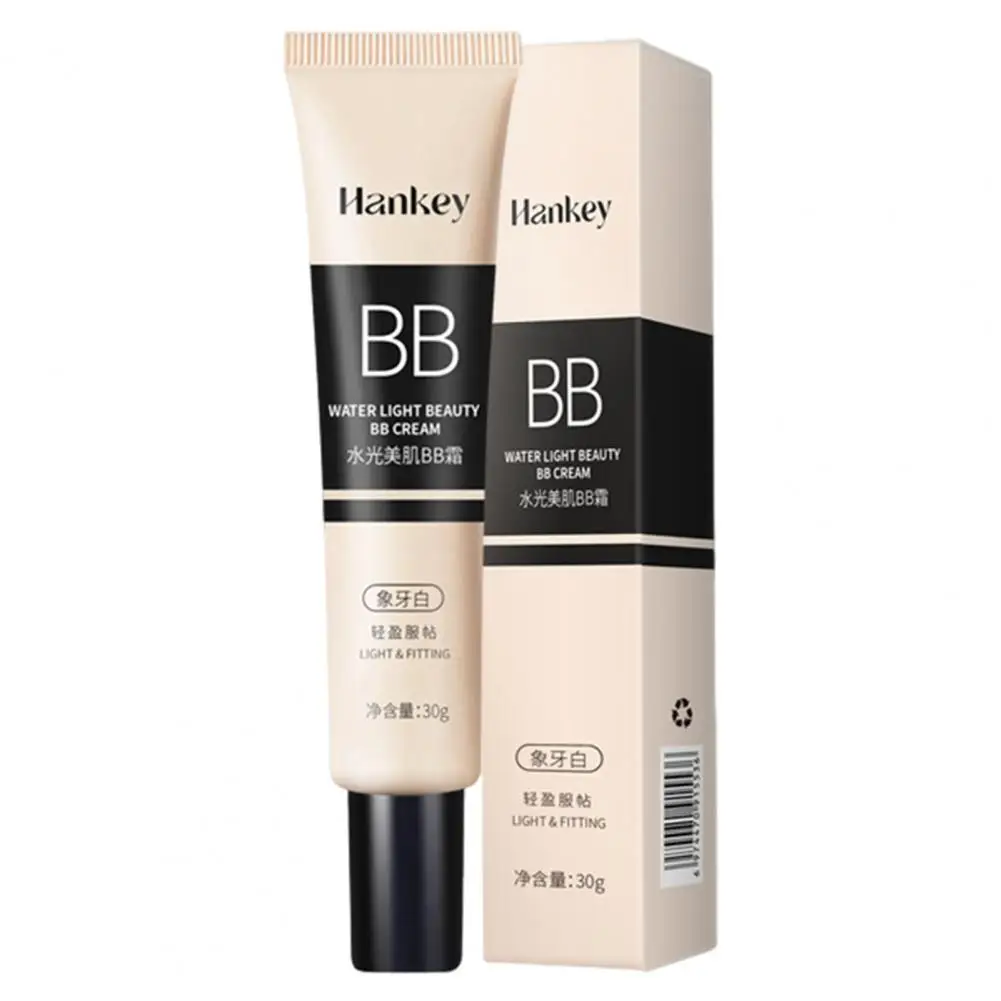 Finish Bb Cream for Daily Use Delicate Nourishing Bb Cream for Long-lasting Makeup Water Light Beauty Skin Concealer 30g