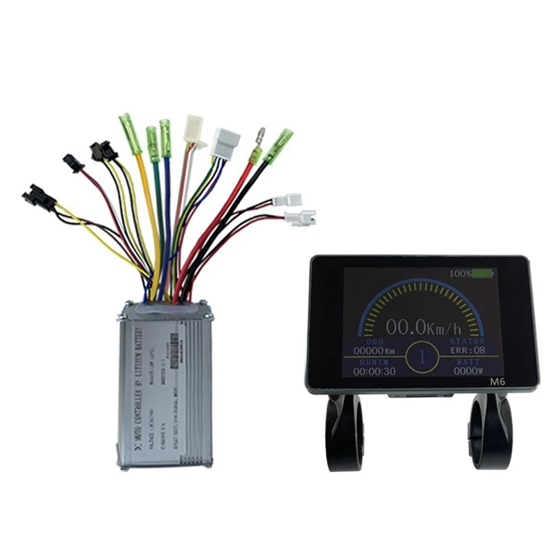 

Scooter Accessories Controller Instrument 22A Controller M6 Meter Set For 36V48V500W Motor