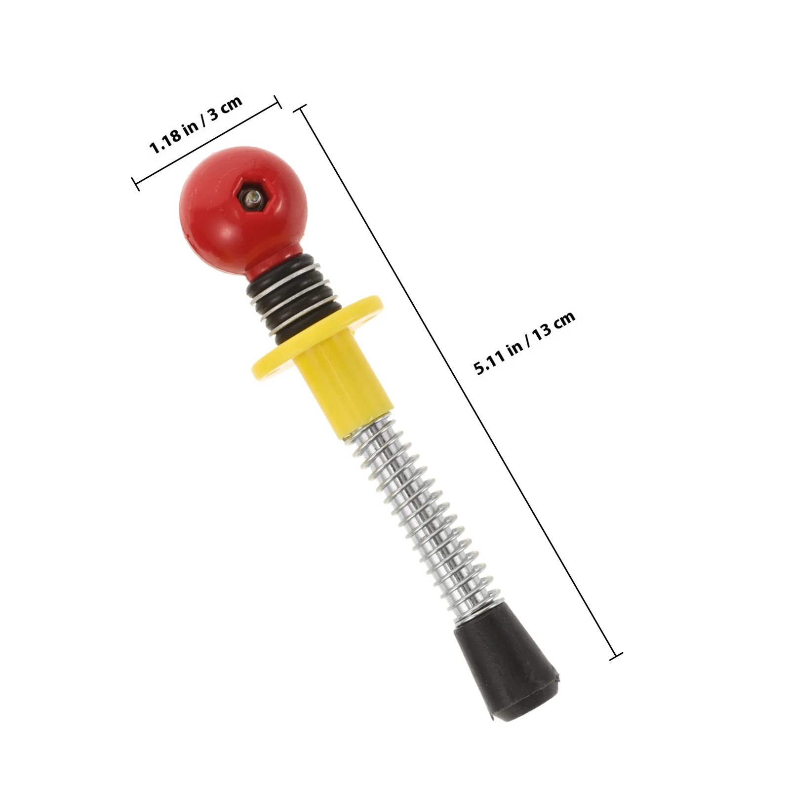 2 pièces de manettes de tir pour flipper, à ressort à forte élasticité, pour machine de jeu, pièces de rechange pour tir de billes, accessoire