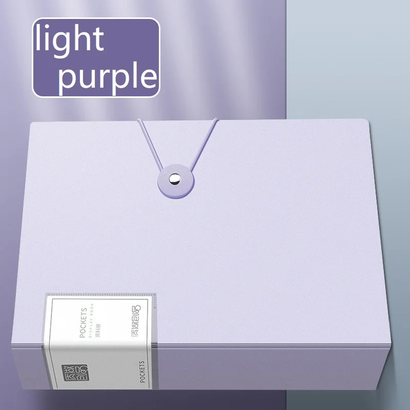 مجموعة واحدة من مجلد كتيب المعلومات المُصفح، سعة كبيرة على الطراز الكوري، اللوازم المكتبية البسيطة، العودة إلى المدرسة، اللوازم المدرسية #6