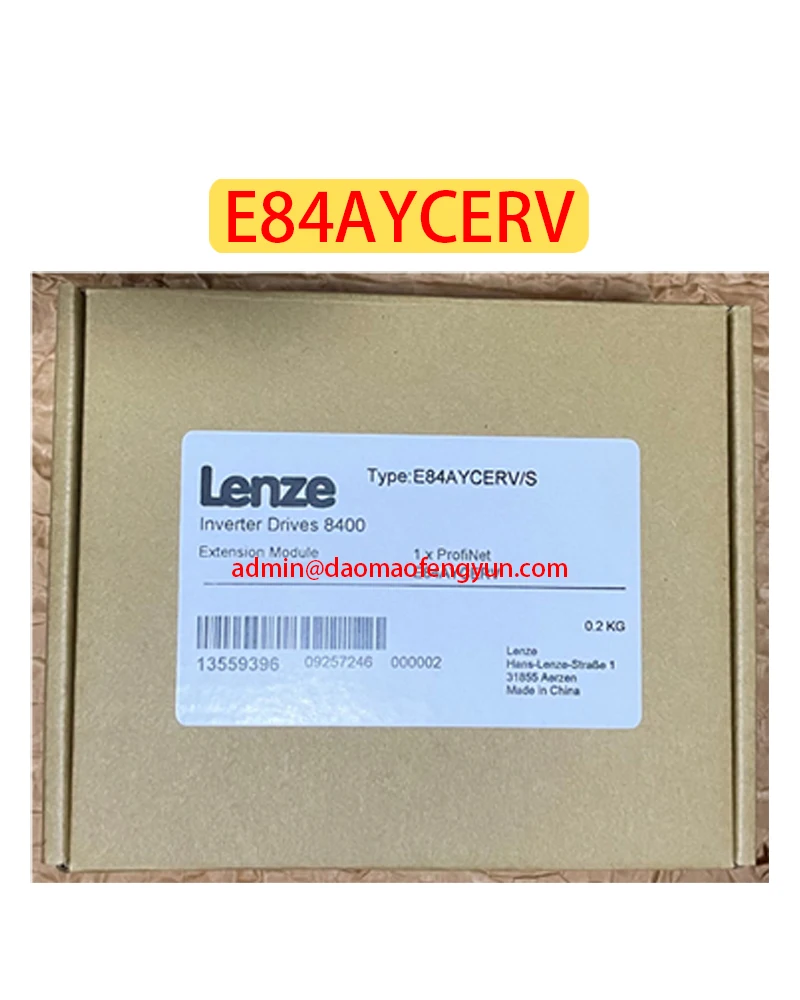 

Inverter Drives 8400 E84AYCERV Brand new Converter