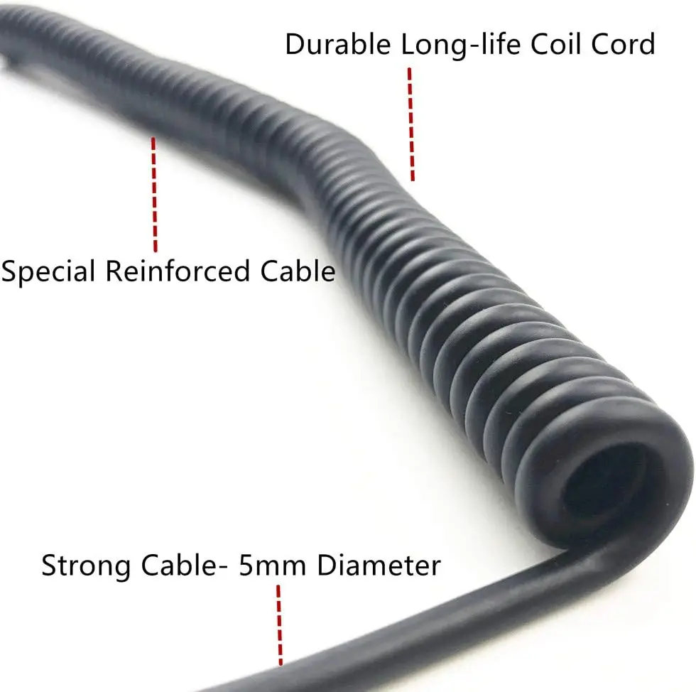 Radtel Heavy Duty Walkie Talkie ลําโพงไมโครโฟนไมโครโฟนสําหรับวิทยุ BaoFeng UV-9R (หรือ Plus) BF-A58 BF-9700 (ไม่ทํางานร่วมกับ RT-880)