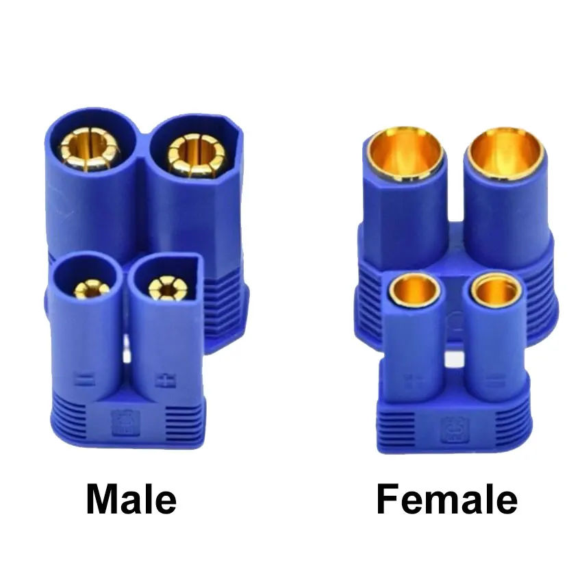 1Set EC2 EC3 EC5 EC8 Banana Plug Male Female Socket Aviation Model High Current Plug Connector  For RC ESC LIPO Battery Motor