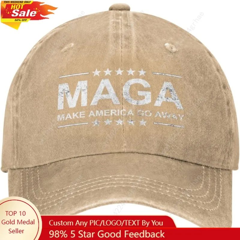 

Бейсболки «Make America Go Away» для мужчин и женщин, бейсболки «Make America Go Away»