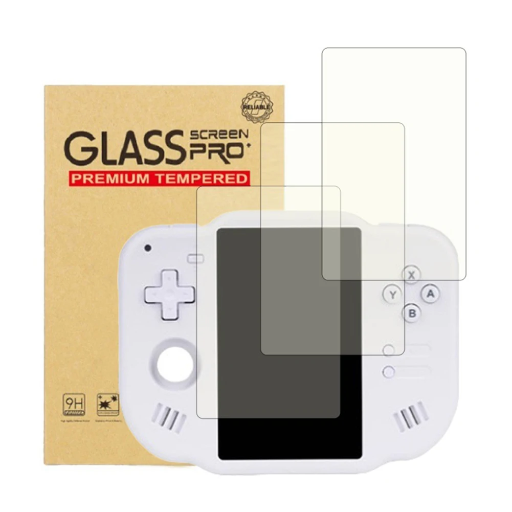 2-Pack Tempered Glass Screen Protector HD Tempered Glass Film 9H Tempered Glass Film for MagicX AMPOWN Zero 40 Player Games