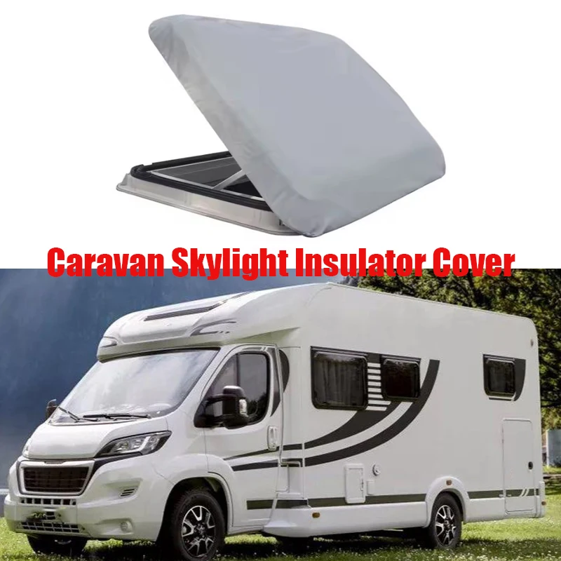 

Grey Rv Sunroof Shade Cover Caravan Oxford Fabric Waterproof Sun-Proof Sunroof Cover For Caravan Sunroof Sunshade Cover Cloth