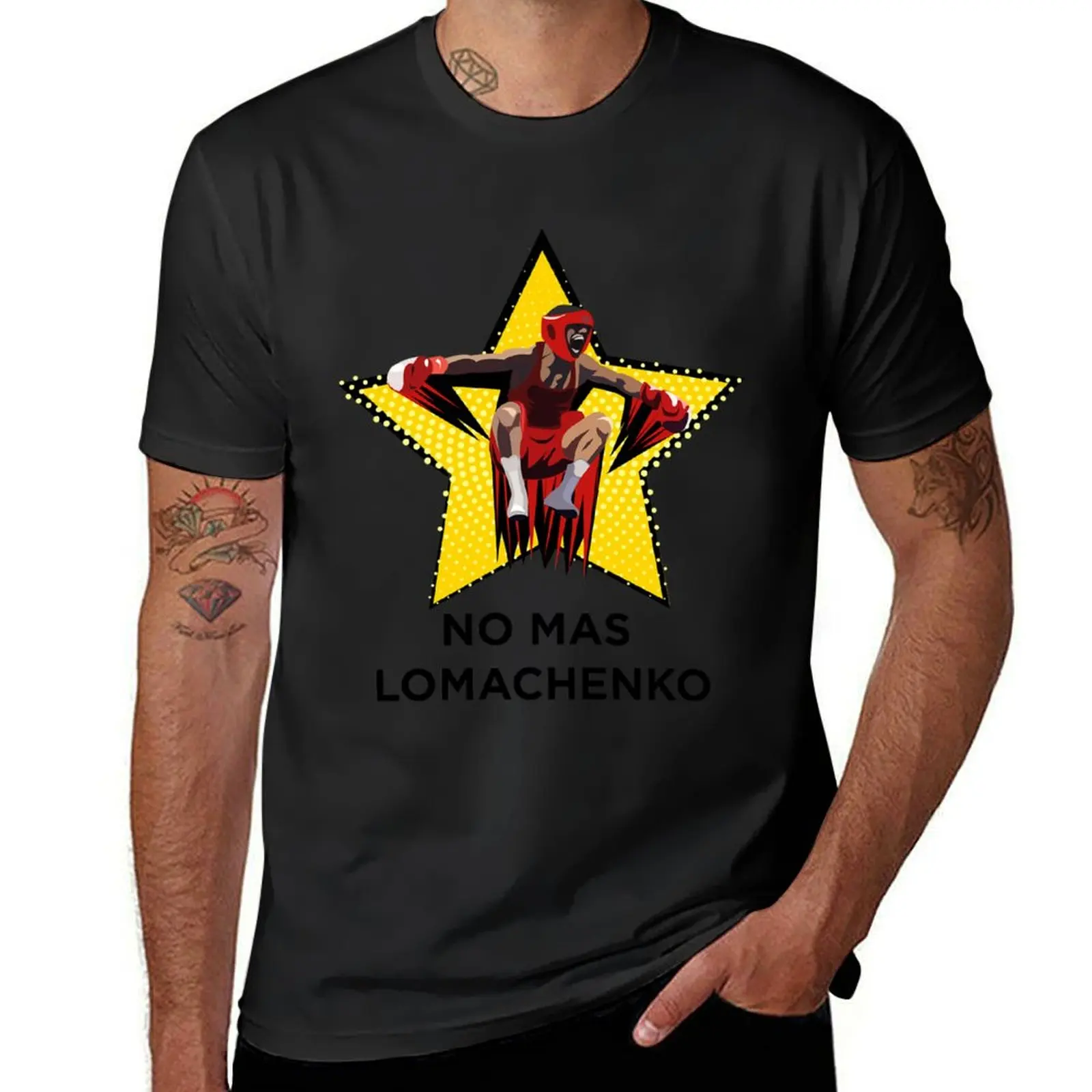 Vasyl Lomachenko - NO MAS T-shirt cute clothes quick-drying aesthetic clothes fitted t shirts for men