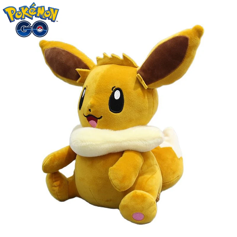 30cm Anime Pokemon reversible Eevee Plüschtiere coole Cartoon Baumwoll puppe weiche Stofftier Plüsch tier Ornament Kinder Geburtstags geschenke