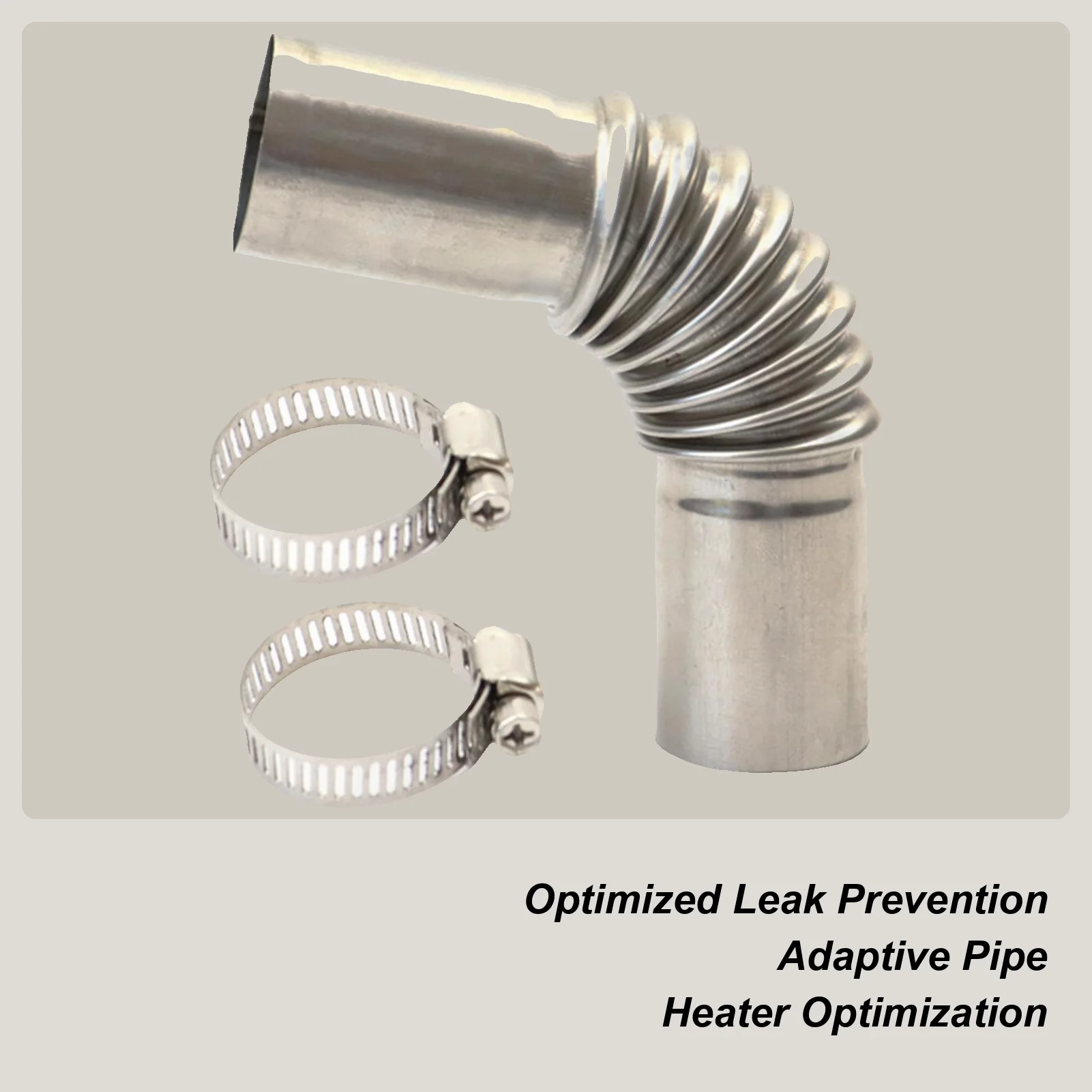 

Exhaust Pipe Air Heater Extension Tube Temperature Resistant Air Parking Heater Elbow Exhaust Pipe For Vehicle Truck Motorcycle