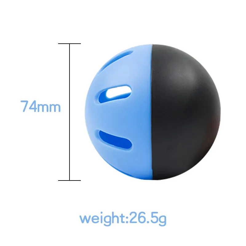 ممارسة البيسبول Ball74mmSuper Soft ممارسة البيسبول في الأماكن المغلقة والخارجية ممارسة BallEVAHollow Sphere Holed balls