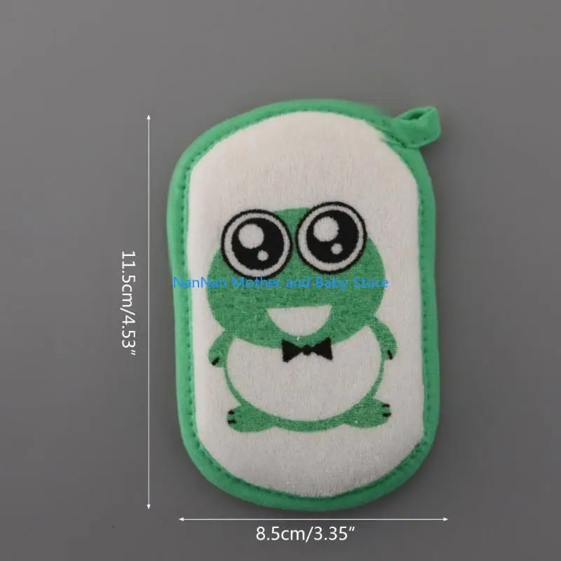 إسفنجة استحمام للأطفال على شكل حيوان، إسفنجة استحمام سريعة الجفاف، إسفنجة خفيفة الوزن ومريحة للمنزل أو السفر