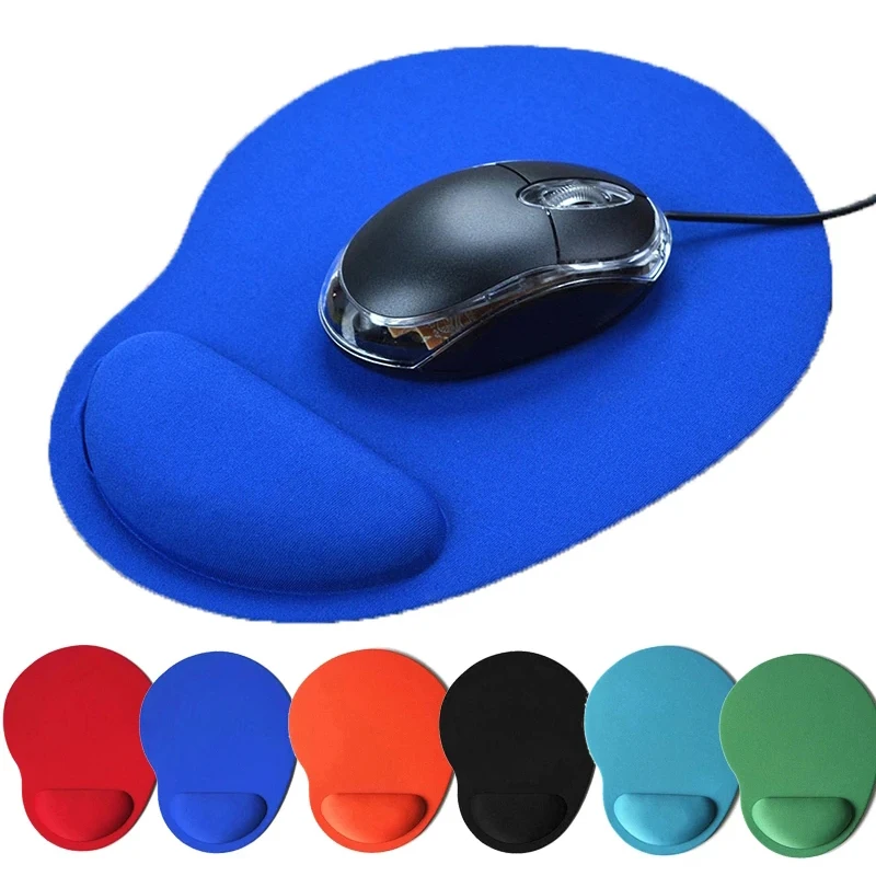 Mouse Pad EVA Wristband Gaming Mousepad Solid Color Mice Mat Comfortable Mouse Pad Gamer For Keyboard Mouse Laptop Accessories