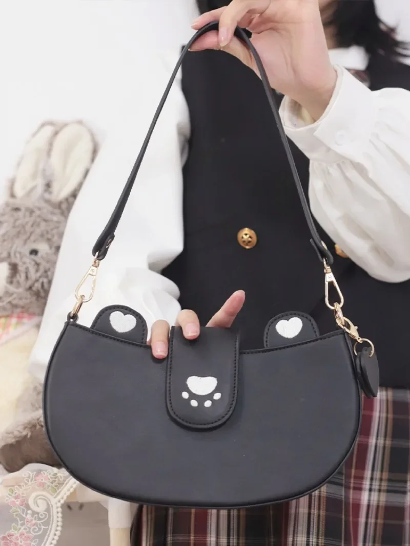 Cute Hobos Bolsos Mujer Japan JK Hand Bag Ladies Sac Femme Lolita Crossbady Shoulder Bags for Women Daily Using Underarm Bolso