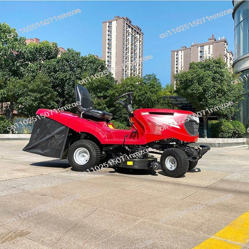 Inventory Self-propelled Fully Automatic Grass Mower with Grass Assembly Riding Lawn Mower Tractor