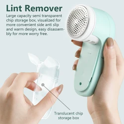 USB Clothes Electric Lint Remover Home Portable Hairball Trimmer Fluff Pellet Fabric Shaver For Clothing Fuzz Removing Machine