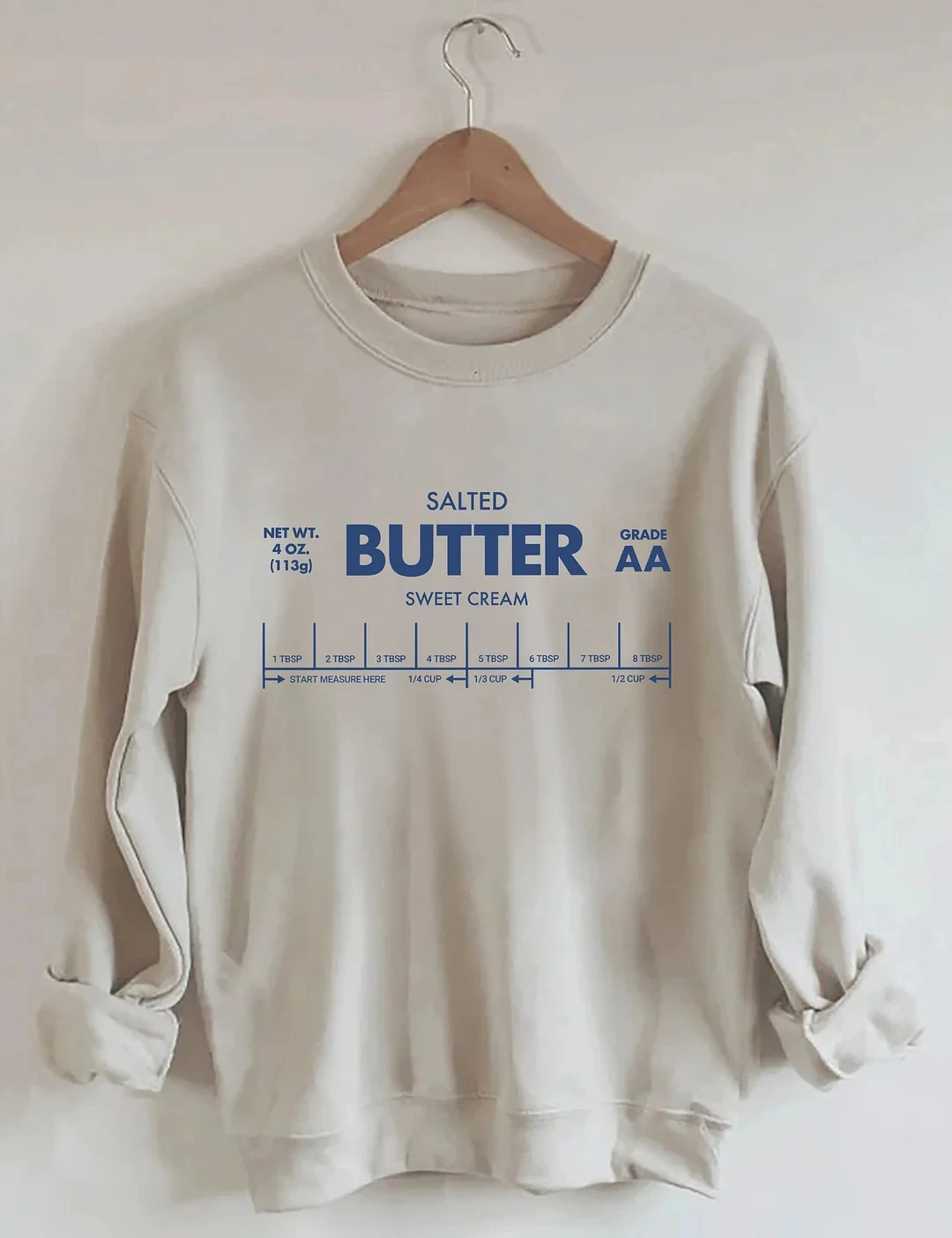 Rheaclots Butter Long Sleeves Sweatshirt