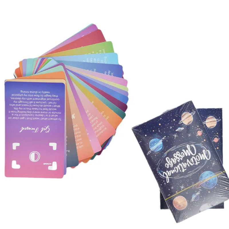 

52Pcs/Set Women's Affirmation & Thought-Provoking Question Cards, Motivational Mindful Message Daily Inspirational Stationery
