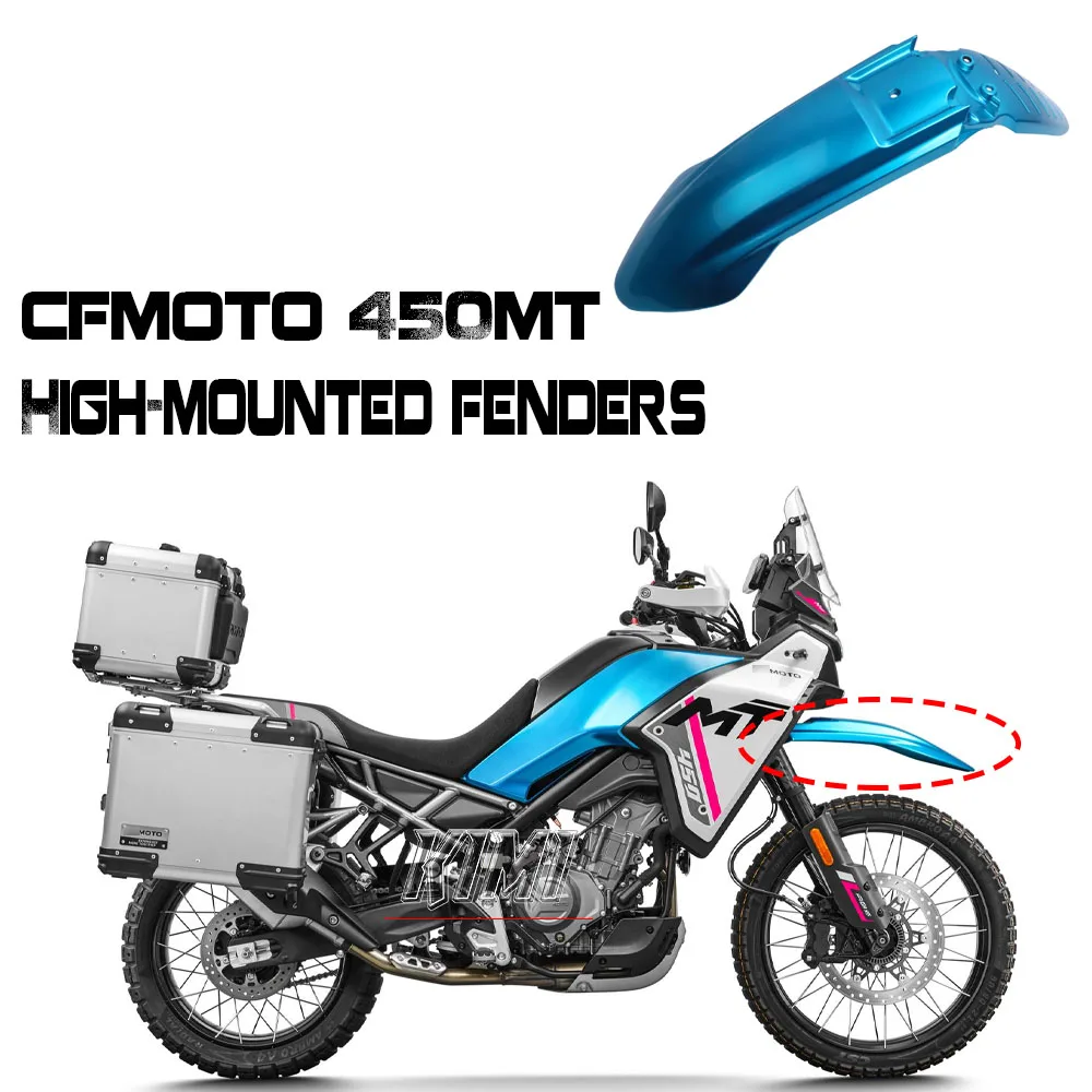 Motorcycle Parts Front High Fender For CFMOTO 450MT CF450MT CF400-8 CF4408A CF MOTO MT450 400-8 400-8A