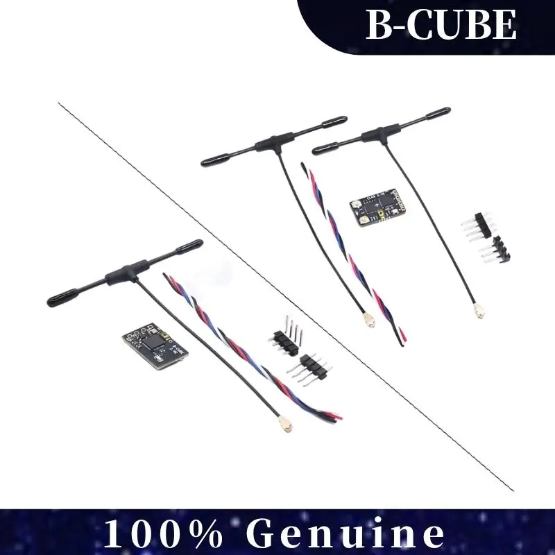B-CUBE ELRS 2.4G Nano-ontvanger met T-type antenne Ondersteuning WIFI-upgrade voor FPV Drones Crossover-model