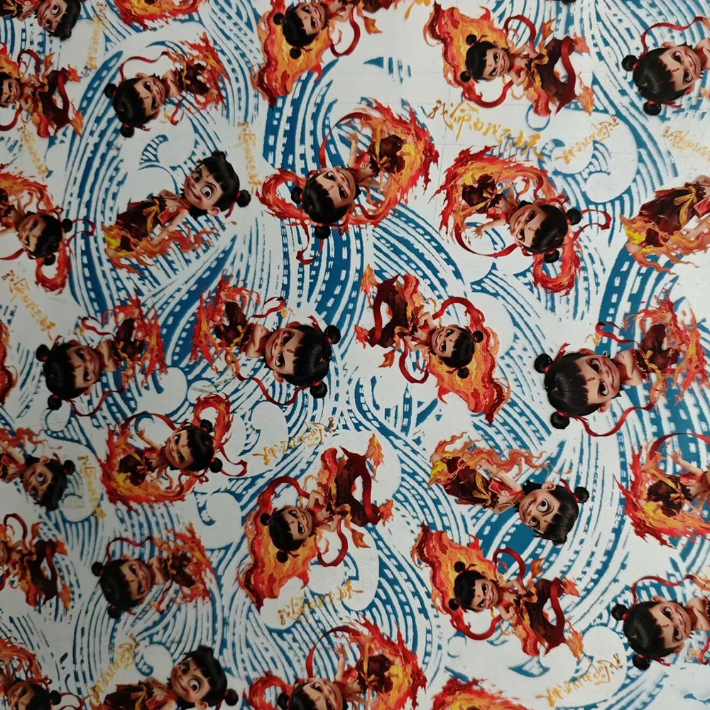 

20M Length Nezha Hydrographic Water Transfer Printing Film 50CM Width Hyrographic Film