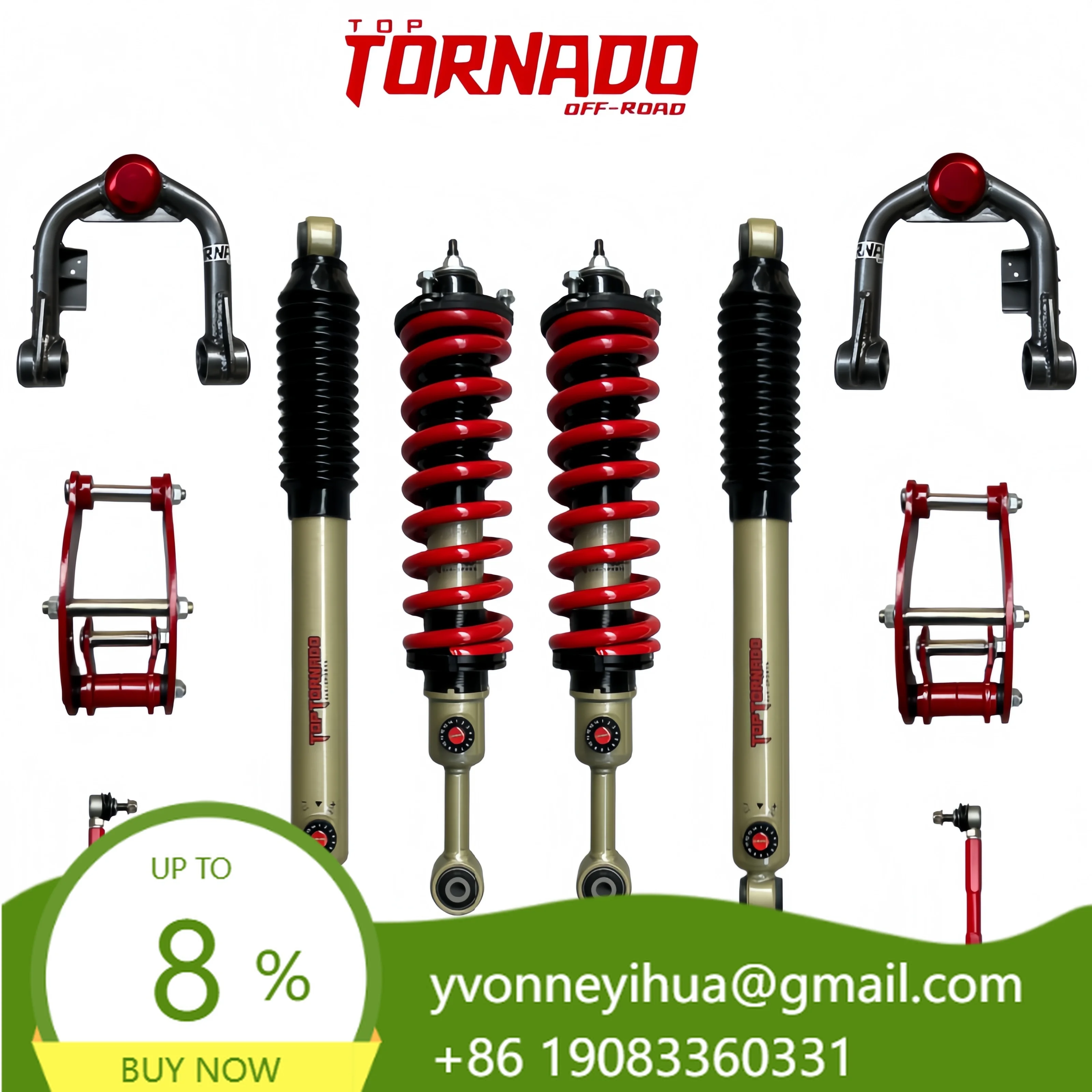 Adjustable Soft And Hard Suspension Kit, Suspension Lifting Kit For Changan Hunter, Comfort Kit With Two-inch Lifting