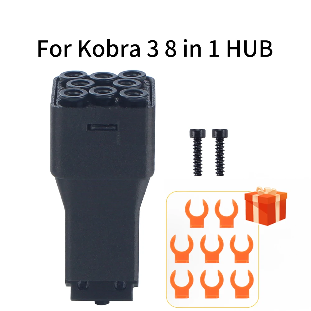 

Ступица FYSETC 8 в 1 для ANYCUBIC KOBRA 3/3 MAX/S1 PRO 8-цветная ступица FILAMENT — детали 3D-принтера