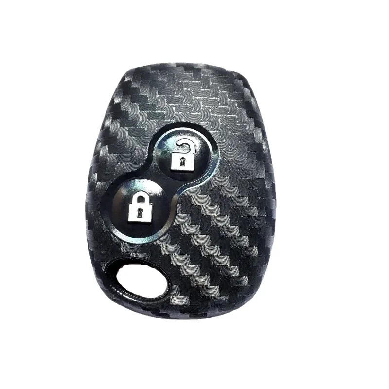 Suitable for Renault TraficMaster Silicone Keyset, Mercedes Smarts Corvette Carbon Pattern Keybag, Automotive Interior Supplies