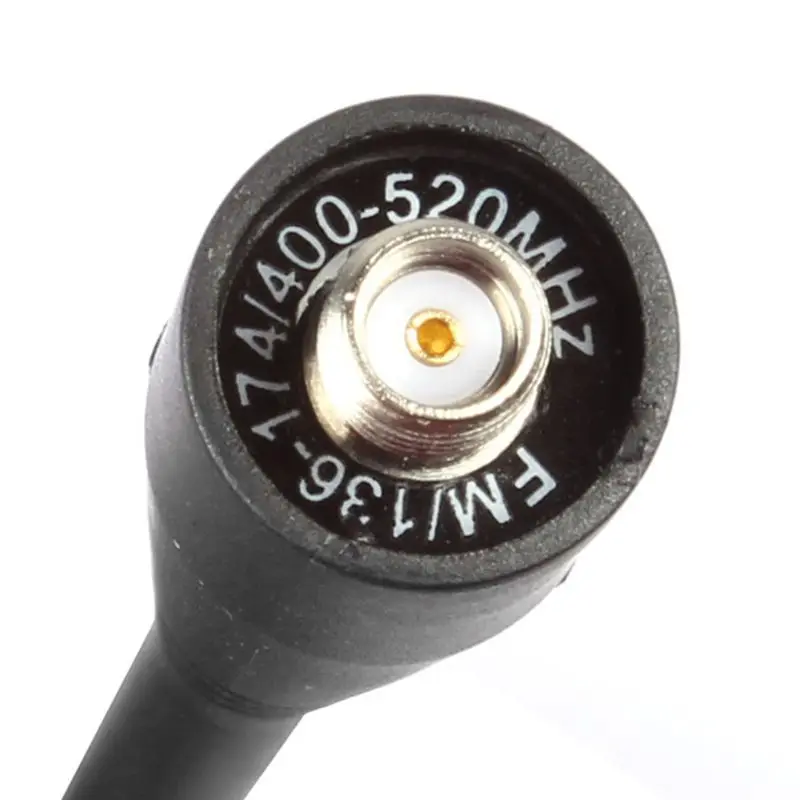 Antena 17CM SMA-Female Dual Band untuk Walkie Talkie UV-82 UV-5R 136-174MHz & 400-520MHz Ringan Dropship