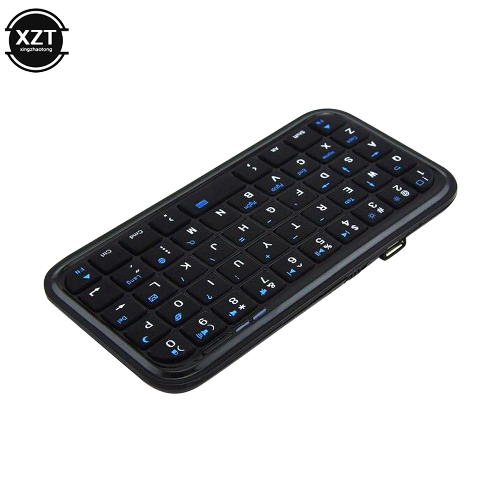 Mini Bluetooth 3.0 Toetsenbord Oplaadbare Slim Reizen Size Draadloze Toetsenbord Kleine Draagbare 49 Toetsen Toetsenbord Voor Tabletten Smartphone