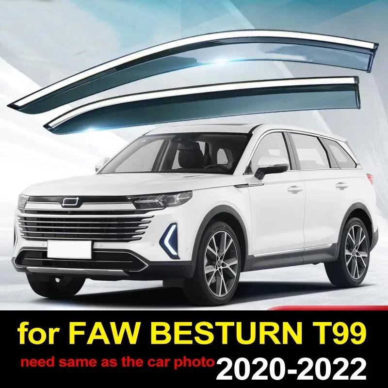 

4pcs for FAW BESTURN T99 2020-2022 Windows Visor