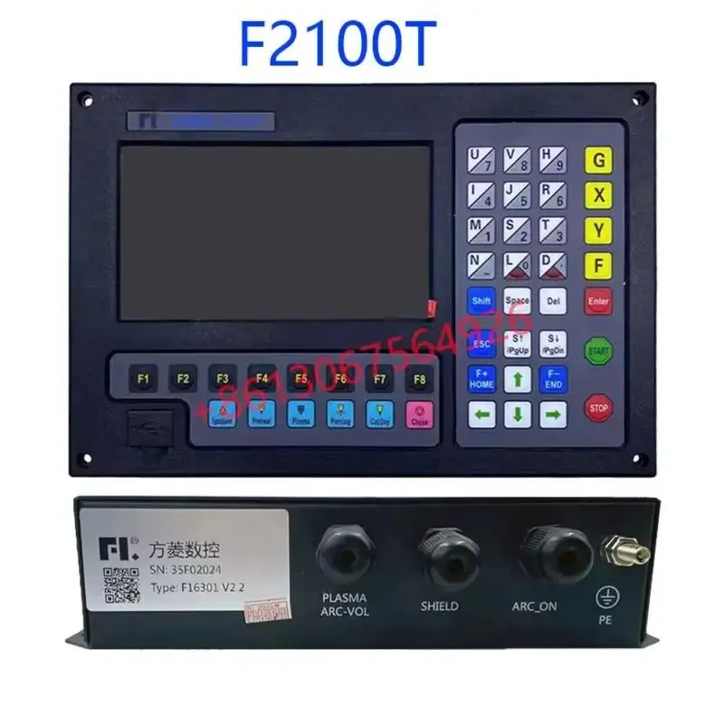 

F2100T 2-осевая система ЧПУ Система станков для пламенной резки Система плазменной ЧПУ 2100T Встроенный регулятор высоты дугового напряжения F16301