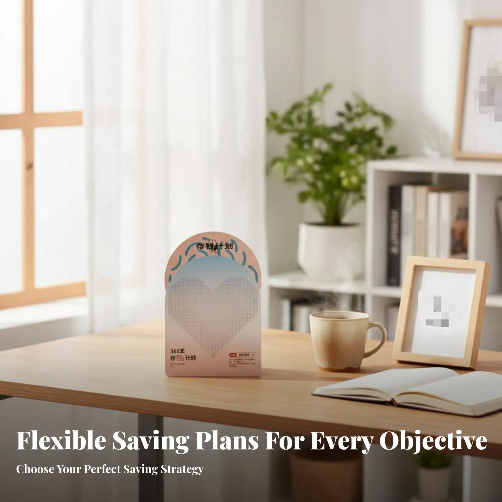 

Календарь для экономии на 365 дней, мини-органайзер для рабочего стола, карточка для отслеживания самодисциплины, финансовое планирование