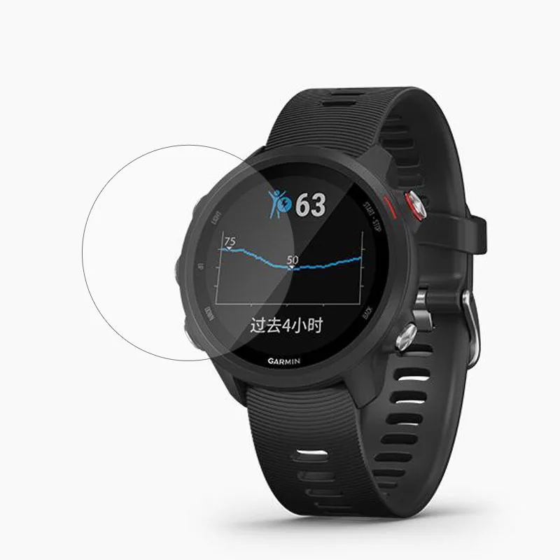 Gehard Glas Beschermende Film Guard Voor Garmin Forerunner 245/245M Muziek FR245 Horloge Smartwatch Display Screen Protector Cover